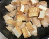 さっぱり柔らか♪鶏胸肉と厚揚げの塩炒め作り方3写真