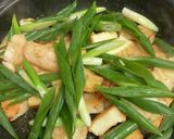 さっぱり柔らか♪鶏胸肉と厚揚げの塩炒め作り方4写真