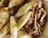 5分☆焼き豆腐☆牛肉豆腐ピリ辛レンジ作り方3写真