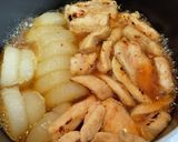 【作り置き惣菜】鶏胸肉と大根の炊き物作り方4写真