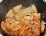 【作り置き惣菜】鶏胸肉と大根の炊き物作り方6写真