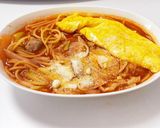 あり合わせだけど！簡単トマトスープスパ！作り方4写真