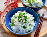 大根の葉としらすの簡単混ぜご飯作り方4写真