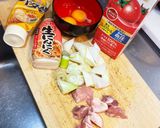あり合わせだけど！簡単トマトスープスパ！作り方5写真