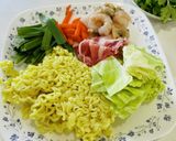 せいろ蒸し★ベトナム風焼きそば作り方1写真