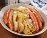 白菜とかぶとウインナーの和風とろとろ煮作り方5写真