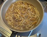 もやしと油揚げの麺つゆ煮作り方3写真