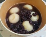 豆腐白玉団子いり♡小豆たっぷりお汁粉♡作り方6写真
