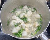 かぶとかにかまの糀スープ作り方4写真