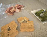 鶏ももと厚揚げのオイスター炒め作り方1写真