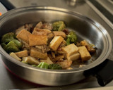 鶏ももと厚揚げのオイスター炒め作り方4写真