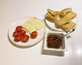 ジューシー！ミニトマトの揚げ納豆焼き作り方1写真