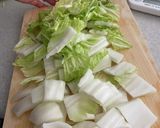 鶏肉と白菜のオイスターソース炒め作り方2写真