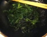 黒ごまペーストで春菊の胡麻和え⭐超時短作り方4写真