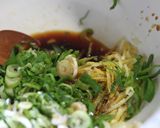 蒸し鶏の柚子葱まぶし作り方3写真