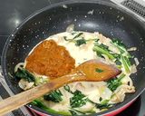 リメイクハヤシクリームパスタ★ 動画あり作り方14写真