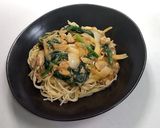 リメイクハヤシクリームパスタ★ 動画あり作り方16写真