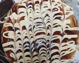 ソース焼きそばの入った普通のお好み焼き作り方16写真