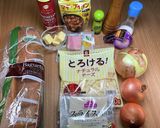オニオングラタンスープ+スライス切り餅作り方1写真