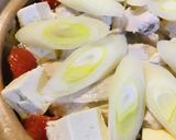 プチッと鍋●鶏肉＆長ネギのうどん鍋作り方3写真