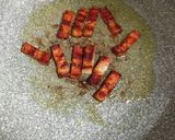 芽キャベツとカリカリベーコンのパスタ作り方3写真