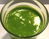 オートミールの甘酒入りグリーンスムージー作り方4写真