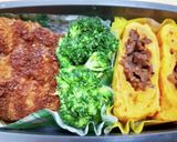 高校生男子お弁当24年1月24日作り方3写真