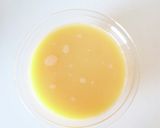 昆布水で【海老とカニカマの白だし茶碗蒸し作り方3写真