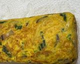 ニラ玉の厚焼き卵作り方7写真