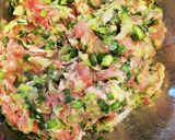 豚こま肉で！野菜たっぷり焼餃子作り方4写真