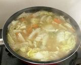 【汁物】手軽に栄養アップ!鯖缶のあら汁風作り方2写真
