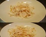 美味ドレ南蛮チーズで玉葱サラダナポリタン作り方1写真