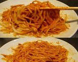 美味ドレ南蛮チーズで玉葱サラダナポリタン作り方3写真