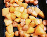給食のポテトとｳｲﾝﾅｰのカクテル煮作り方3写真