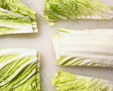 白菜りんごの即席酢の物サラダ作り方1写真
