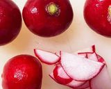 白菜りんごの即席酢の物サラダ作り方4写真
