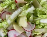 白菜りんごの即席酢の物サラダ作り方5写真