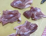 お酢で柔らかジューシーな鶏もも肉唐揚げ作り方2写真