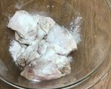 お酢で柔らかジューシーな鶏もも肉唐揚げ作り方4写真