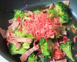 ブロッコリとベーコンのトマトソースパスタ作り方6写真