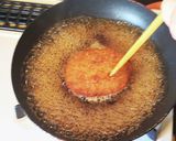 余ったコロッケ でコロッケ卵とじ丼ぶり作り方7写真