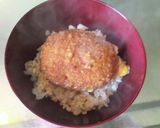 余ったコロッケ でコロッケ卵とじ丼ぶり作り方13写真