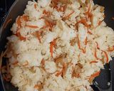 給食のにんじんごはん作り方5写真