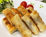 餃子の皮で！チーズのおつまみ作り方4写真