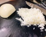 実家の煮込みハンバーグ作り方1写真