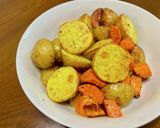 ほったらかしで一品✨オーブンポテト作り方4写真