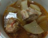 お酢でさっぱりお肉ホロホロ♡ピリ辛鶏大根作り方5写真
