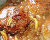 実家の煮込みハンバーグ作り方11写真