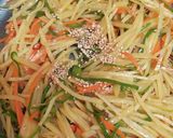 ポテト金平作り方5写真
