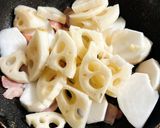 味付けかんたん！かぶとレンコン炒め作り方2写真